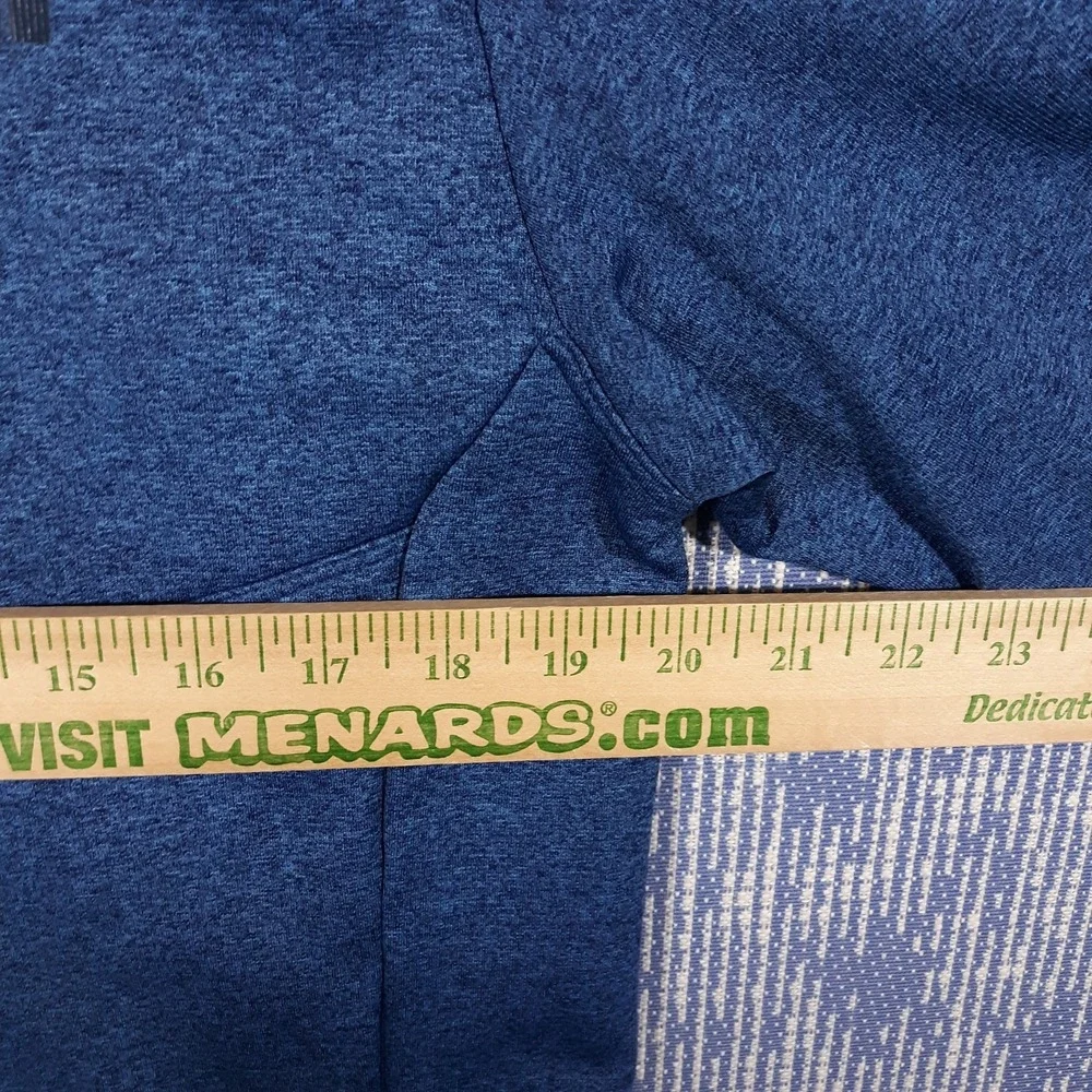 The North Face Sweater Mens Medium Blue Outdoor Travel Hiking 1/2 Half Zip